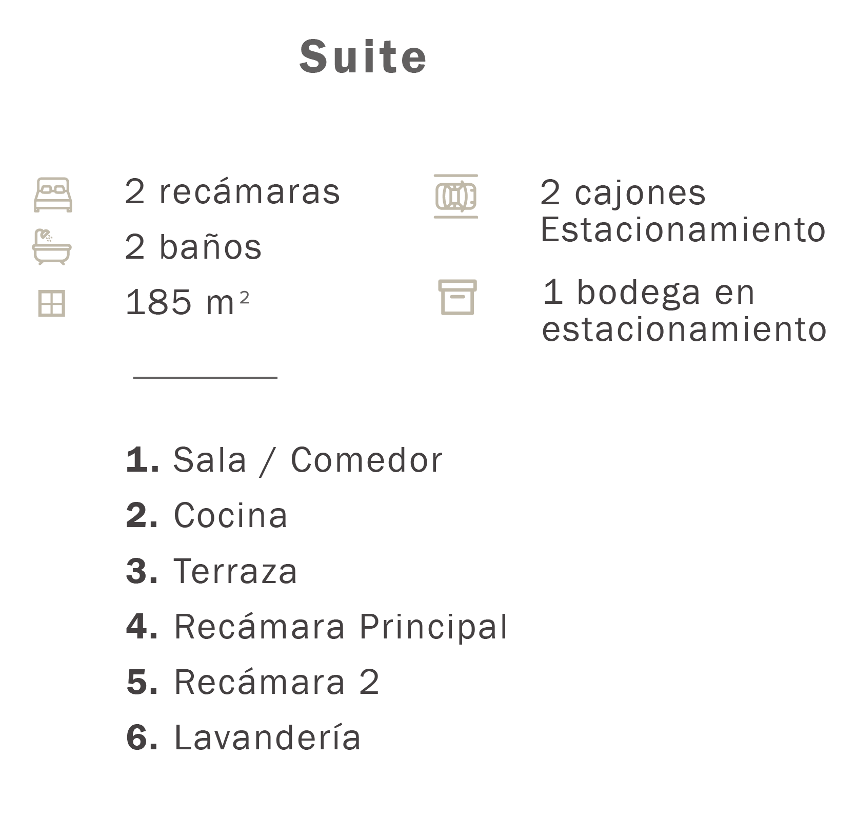 Características SUITE